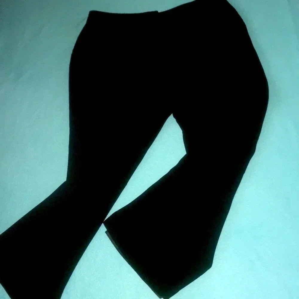 JONES WEAR SUIT fully lined flared pants office or dressy black NEW size 14